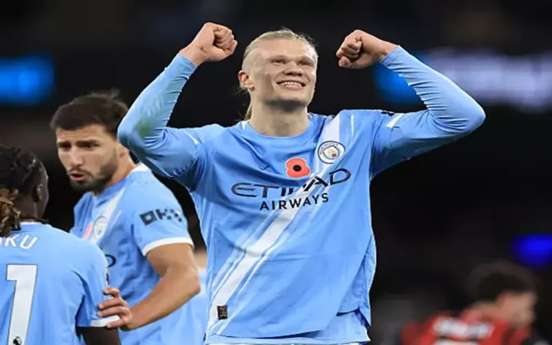 هالاند يقود مباراة مثيرة أمام فولهام وتجديد آمال الفريق في الدوري